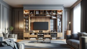 Entertainment Center with Doors: Transform Your Living Room Into an Organized Oasis